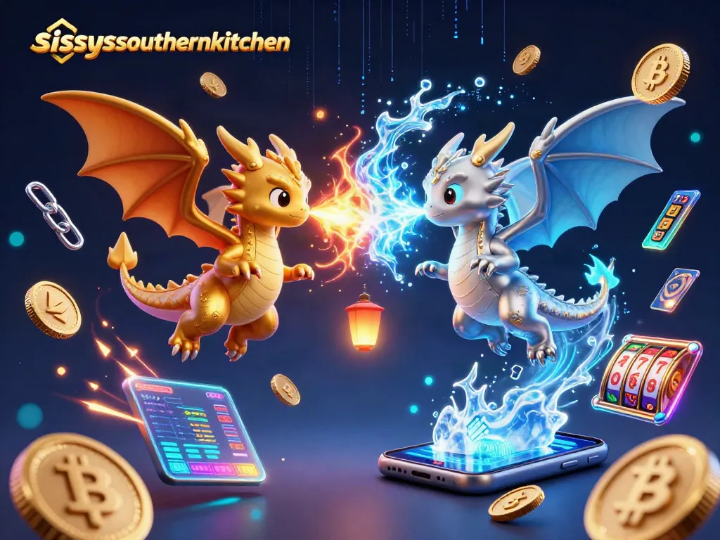 Experience the thrill of sissyssouthernkitchen with dynamic dragons flying amidst casino games.